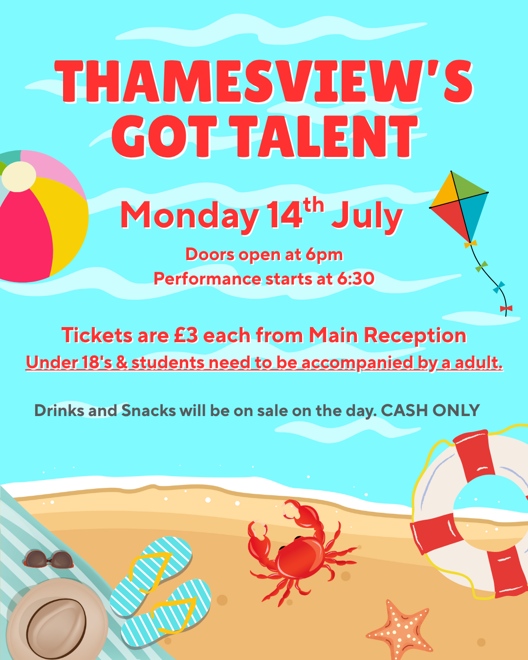 Summer Show Flyer