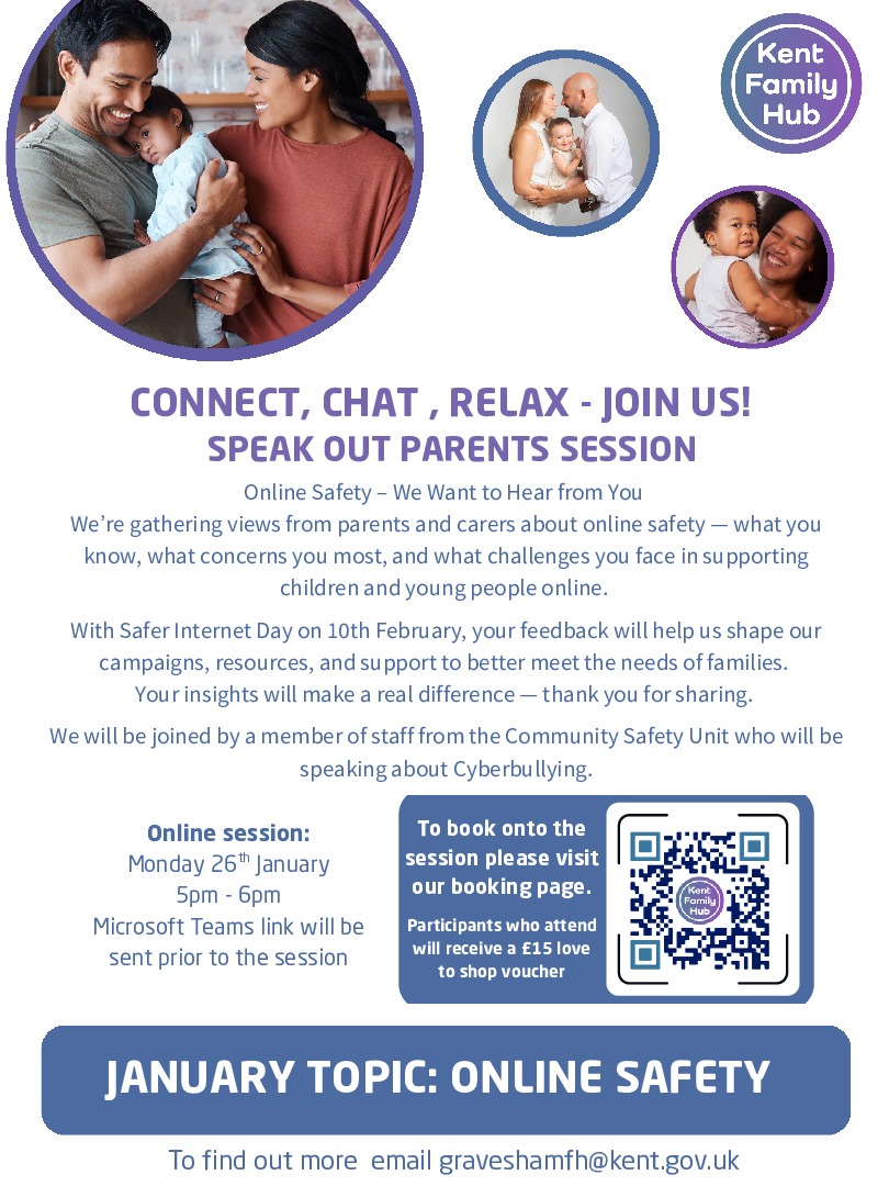 Kent Family Hub January Speak Out Parents