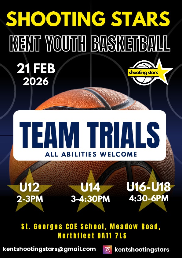 Basketball Team Trials Flyer (A4)